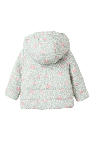 Doudoune à capuche - Vert clair