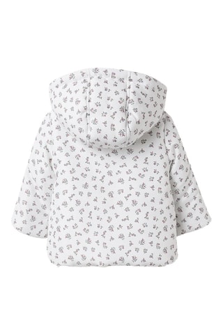 Doudoune à capuche - Blanc