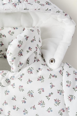 Doudoune à capuche - Blanc