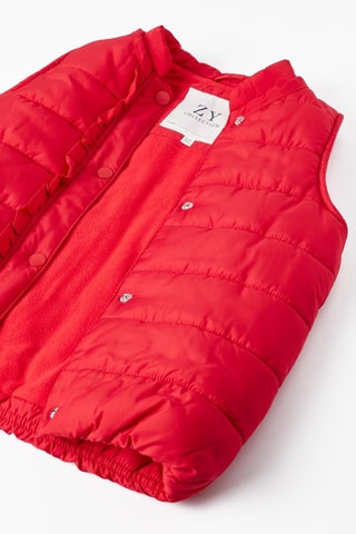 Doudoune sans manches - Rouge