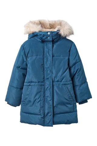 Doudoune à capuche - Bleu foncé