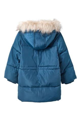 Doudoune à capuche - Bleu foncé