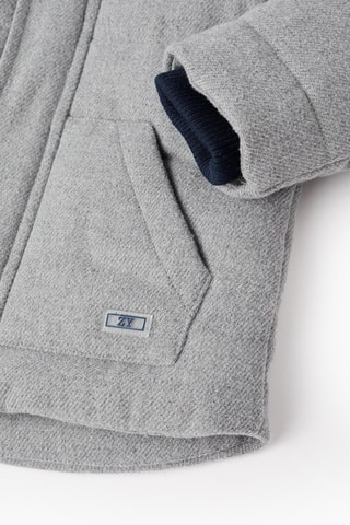 Doudoune à capuche - Gris