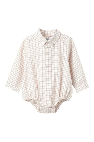 Body-chemise - Blanc