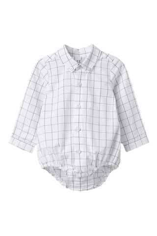 Body-chemise - Blanc