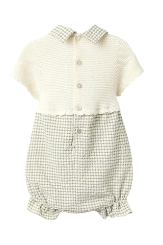 Barboteuse trompe-l‘œil - Vert clair