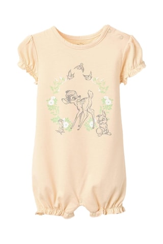 Barboteuse Bambi Disney - Corail 