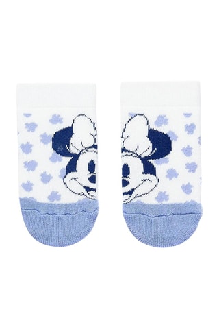 Chaussettes antidérapantes Mickey Disney - Bleu