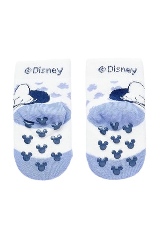 Chaussettes antidérapantes Mickey Disney - Bleu