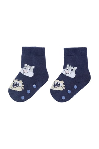 Chaussettes antidérapantes - Bleu marine