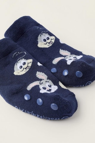 Chaussettes antidérapantes - Bleu marine