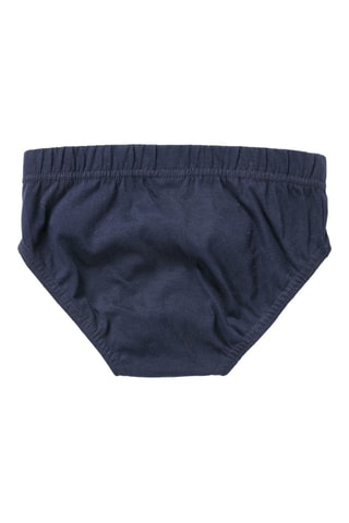 7 culottes - Bleu marine et gris