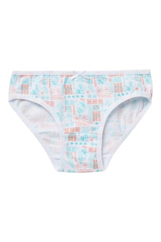 5 culottes Vaiana la légende du bout du monde Disney - Blanc