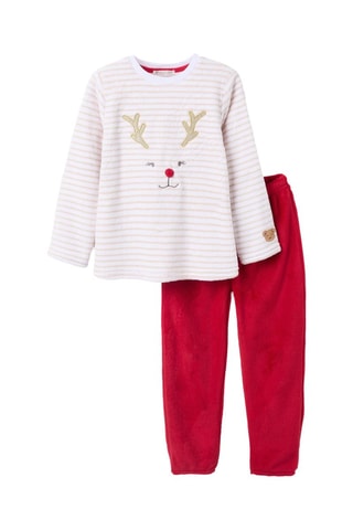 Pyjama - Blanc et rouge