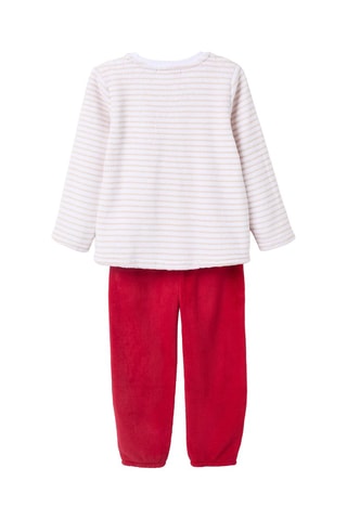 Pyjama - Blanc et rouge