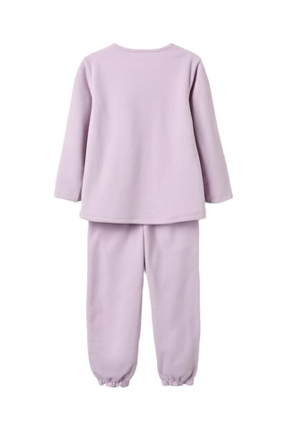 Pyjama Elsa et Anna La Reine des Neiges Disney - Mauve