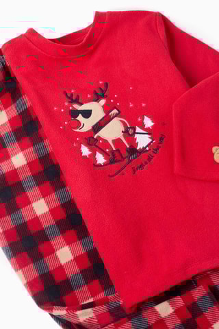 Pyjama polaire - Rouge