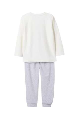 Pyjama en velours - Blanc