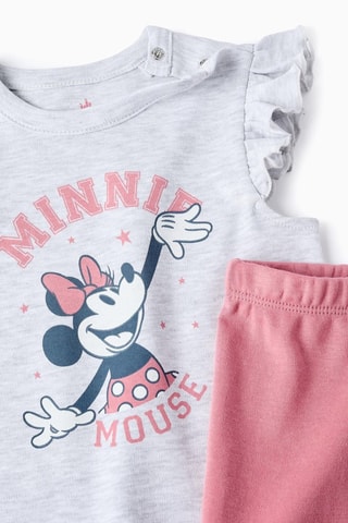Pyjama Minnie Disney - Gris clair chiné
