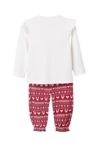 Pyjama Minnie Disney - Blanc et rouge
