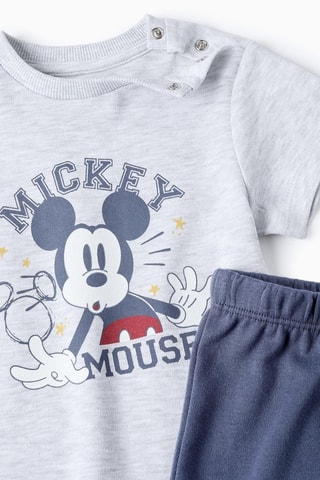 Pyjama Mickey Disney - Gris clair chiné