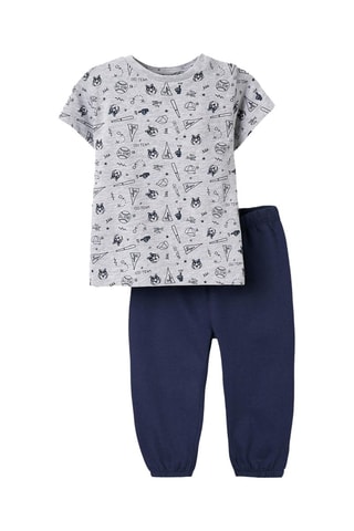 Pyjama - Gris clair chiné