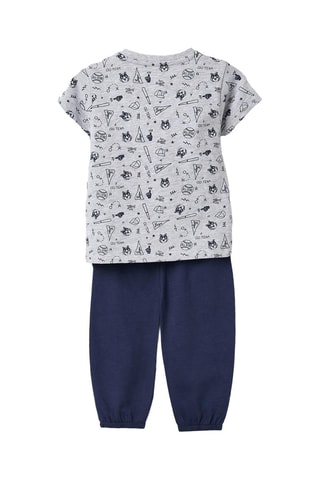 Pyjama - Gris clair chiné