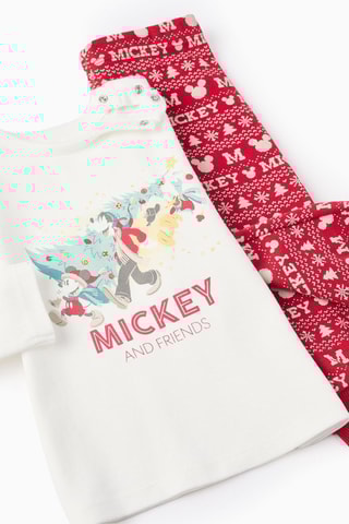 Pyjama Mickey et ses amis Disney - Blanc et rouge