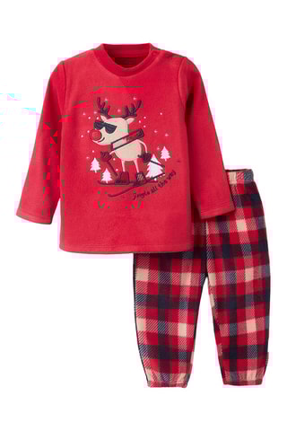 Pyjama polaire - Rouge