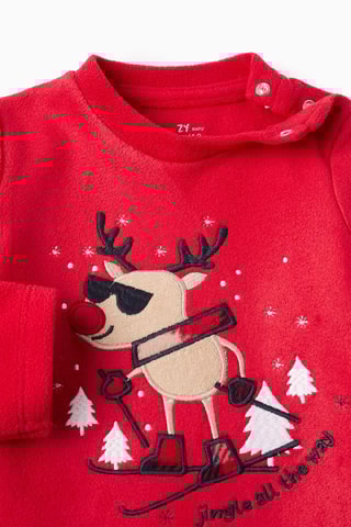 Pyjama polaire - Rouge