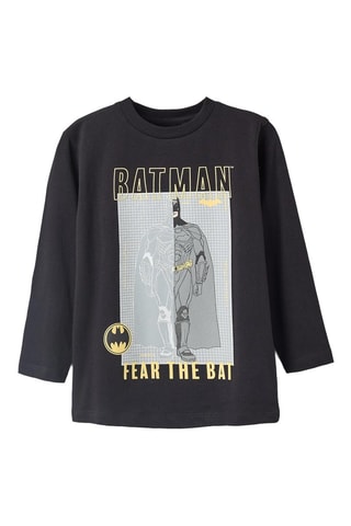 T-shirt Batman La Ligue des Justiciers DC Comics - Noir