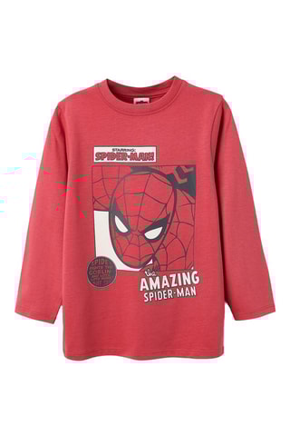 T-shirt Spider-Man Avengers Marvel - Rouge