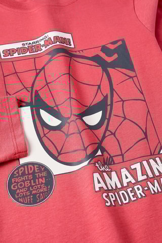 T-shirt Spider-Man Avengers Marvel - Rouge