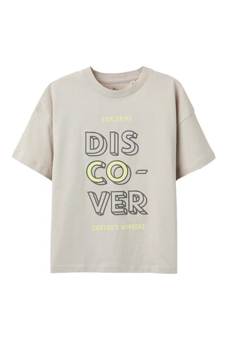 T-shirt - Gris clair