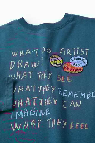 T-shirt - Bleu foncé