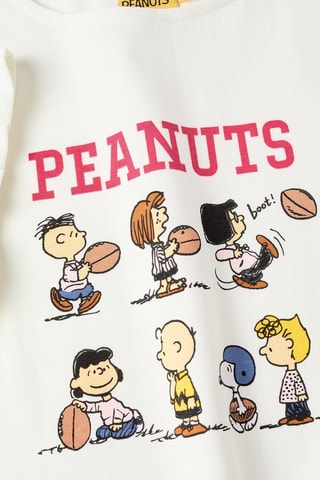 T-shirt Snoopy et les Peanuts - Blanc