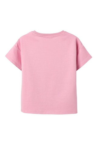 T-shirt Garfield - Rose clair