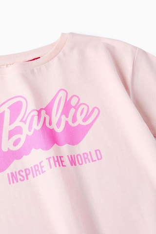 T-shirt Barbie - Rose clair