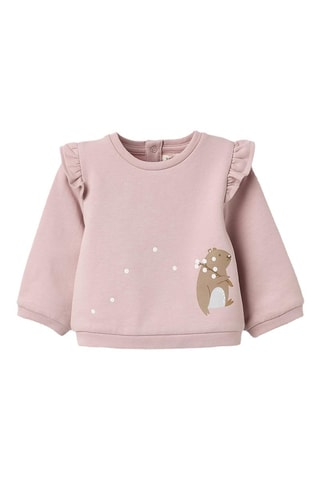 Sweat polaire - Rose poudré