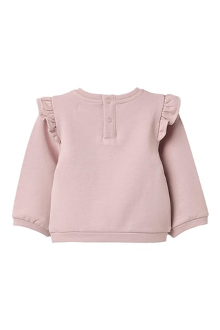 Sweat polaire - Rose poudré