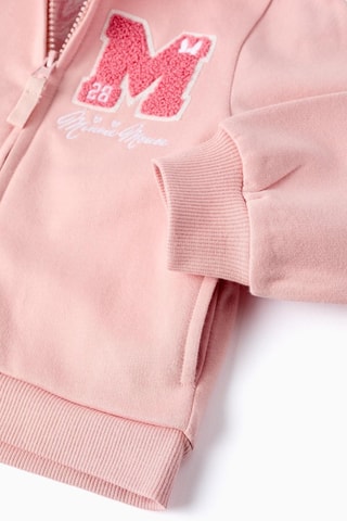Sweat à capuche Minnie Disney - Rose poudré