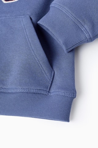 Sweat à capuche - Bleu cobalt