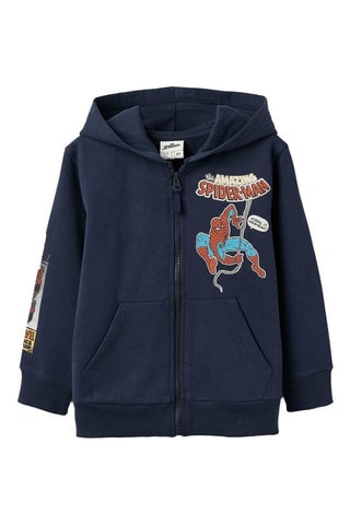 Sweat Spider-Man Avengers Marvel - Bleu foncé