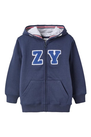 Sweat à capuche - Bleu marine