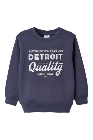 Sweat polaire - Bleu marine