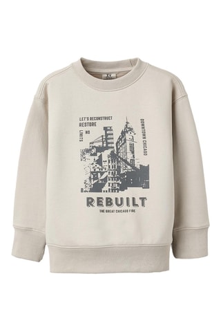 Sweat polaire - Gris clair