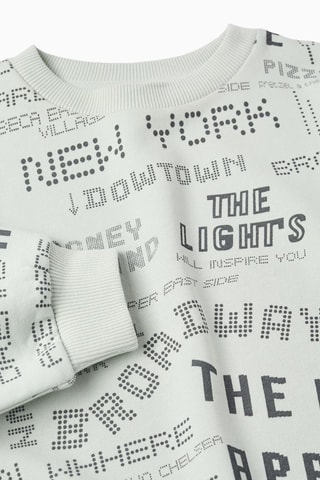 Sweat et legging - Vert d’eau et noir