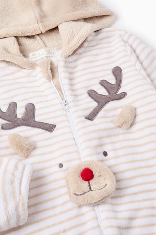 Combinaison à capuche - Beige