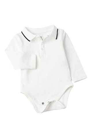 Body-polo et short - Blanc