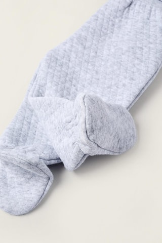 Sweat et pantalon - Gris clair chiné